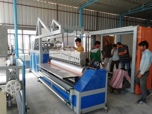Machine de soutien secondaire imprimée de bande de tapis de fond de tapis